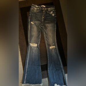 Woman’s flare jeans